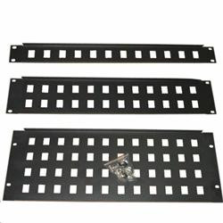 Eurocase panel na kabely GA-28-2U 19" - 24 port