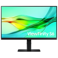 Samsung ViewFinity S6 LS24D600UAUXEN LCD IPS/PLS 24" 2560 x 1440 5ms 350nitů 1000:1 100Hz Pivot USB-C Černá