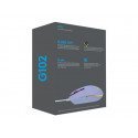 Logitech Gaming Mouse G102 LIGHTSYNC - Myš - pravák - optický - 6 tlačítka - kabelové - USB - šeřík