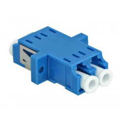Delock - Síťový propojovací kabel - jednoduchý režim LC (F) do jednoduchý režim LC (F) - optické vlákno - modrá (balení 2)
