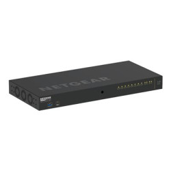 NETGEAR AV Line M4250-10G2XF-PoE+ - Přepínač - L3 - řízený - 10 x 10 100 1000 (8 PoE+) + 2 x 10 Gigabit SFP+ - proudění vzduchu ze strany na stranu - Lze montovat do rozvaděče - PoE+ (240 W)