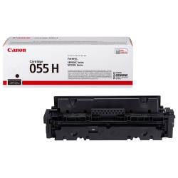 Canon originální toner CRG-055HBk (černý, 7600str.) pro Canon MF742Cdw, MF744Cdw, MF746Cx, LBP663Cdw, LBP664Cx