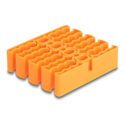 Cable Organizer with 24 cable entries or, Cable Organizer with 24 cable entries or