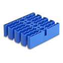 Cable Organizer with 24 cable entries bl, Cable Organizer with 24 cable entries bl