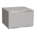 SOLARIX 19 6U 450 nástěnný rozvaděč, Rozvaděč nástěnný skládaný SENSA LITE 6U 450mm