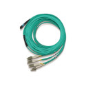 Passive Fiber Hybrid Cbl MPO to 8xLC 5m