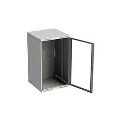 SOLARIX 19 21U 600 nástěnný rozvaděč, Rozvaděč nástěnný SENSA 21U 600mm, dveře sklo