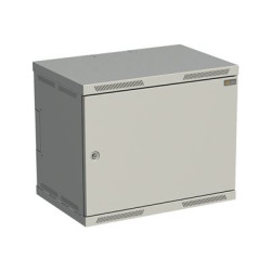 SOLARIX 19 9U 400 nástěnný rozvaděč, Rozvaděč nástěnný SENSA 9U 400mm, dveře plech