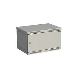 SOLARIX 19 6U 400 nástěnný rozvaděč, Rozvaděč nástěnný SENSA 6U 400mm, dveře plech, RAL 7035