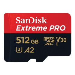 Ext PRO microSDXC 512GB+SD 200MB s