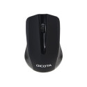 DICOTA Comfort - Myš - laser - bezdrátový - bezdrátový přijímač USB - černá