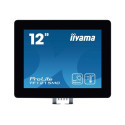 iiyama ProLite TF1215MC-B1 - LED monitor - 12.1" - open frame - dotykový displej - 1024 x 768 - IPS - 540 cd m2 - 1000:1 - 25 ms - HDMI, VGA, DisplayPort - černá