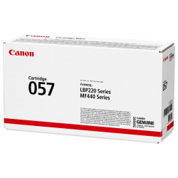 Canon originální toner CRG-057 BK (černý, 3100str) pro Canon LBP228, LBP226, LBP223, MF449, MF446, MF445, MF443