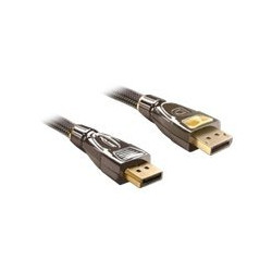 Delock - Kabel DisplayPort - DisplayPort (M) do DisplayPort (M) - 1 m - antracit