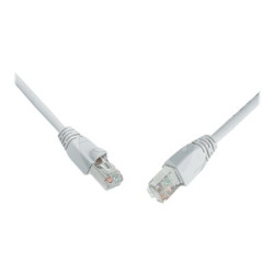 Patch kabel CAT6 SFTP PVC 1m, Patch kabel CAT6 SFTP PVC 1m šedý snag-proof C6-315GY-1MB