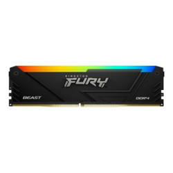KINGSTON, 32GB 2666 DDR4 DIMM Kit2 FURY Beast RGB