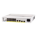 Cisco Catalyst 9200CX - Network Essentials - přepínač - kompaktní - L3 - řízený - 12 x 10 100 1000 (PoE+) + 2 x 1000Base-T + 2 x 10 Gigabit SFP+ (uplink) - Lze montovat do rozvaděče - PoE+ (240 W)