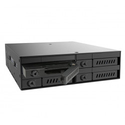 CHIEFTEC backplane do 5,25" na 4x 2,5" SATA HDDs SDDs (7-9,5mm)