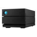 LaCie 2big RAID STHJ16000800 - Pole pevných disků - 16 TB - 2 zásuvky - HDD 8 TB x 2 - USB 3.1 Gen 2 (externí) - s 5 let Rescue Data Recovery Service Plan