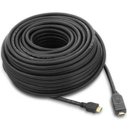 PremiumCord HDMI High Speed + Ethernet kabel se zesilovačem AWG24 3x stínění M M zlacené konektory 30m černý