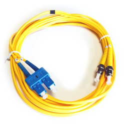 DATACOM optický patchcord ST-SC 09 125 SM 3m duplex