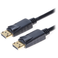 PremiumCord DisplayPort 1.2 zlacené konektory 5m černý