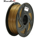 XtendLAN PLA filament 1,75mm zlatý 1kg