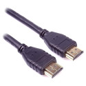 PremiumCord HDMI 2.1 High Speed + Ethernet kabel 8K@60Hz zlacené konektory 5m černý