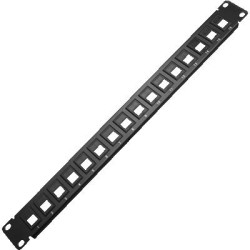 UTP Patchpanel, neosazený, 1U, 16-Port