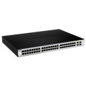D-Link DGS-1210-48 Smart switch, 48x GbE, 4x RJ45 SFP, fanless