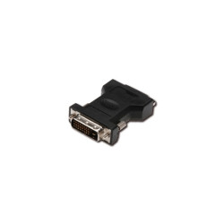 Digitus adaptér DVI-D(24+1) samec na DVI-I(24+5) samice, černý