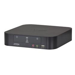 ATEN 2-port mini DisplayPort Dual View KVMP USB, audio, kabely