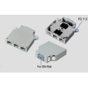 Opticord Optický box 12C na DIN lištu 6xSCDuplex
