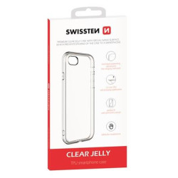 SWISSTEN POUZDRO CLEAR JELLY APPLE IPHONE XS X TRANSPARENTNÍ