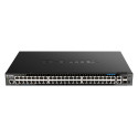 D-Link DGS-1520-52MP 44 ports GE PoE + 4 ports 2.5 GE PoE + 2 10 GE ports + 2 SFP+ Smart Managed Switch