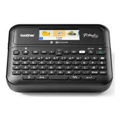 Brother PT-D610BTVP tiskárna samolepících štítků s kufříkem a 24mm páska - černá bílá, barevný LCD, Bluetooth