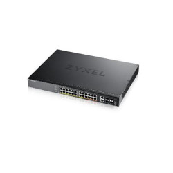Zyxel XGS2220-30HP, L3 Access Switch, 400W PoE, 16xPoE+ 10xPoE++, 24x1G RJ45 2x10mG RJ45, 4x10G SFP+ Uplink, incl. 1 yr 