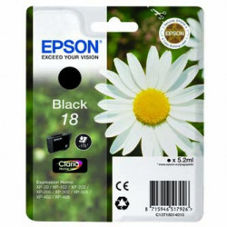 Epson originální ink C13T18014020, T180140, black, 5,2ml, Epson Expression Home XP-102, XP