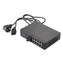 Optický převodník 1,25 Gb (In 1x SCD Out 8xRJ45) - neřízený, MM