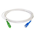 OPTIX SC APC-SC UPC FLEXI optický patch cord G.657B3 LSOH 2mm 7m bílý simplex