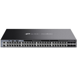 TP-Link SG6654X Omada 48-Port Gigabitový Stackable L3 Switch, 48 gigabitových RJ45 portů a 6× 10 Gbps SFP+ slotů