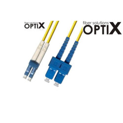 OPTIX LC-SC patch cord 09 125 1m duplex G657A 1,8mm