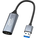 PremiumCord HDMI capture grabber pro záznam Video Audio signálu do počítače s konektorem USB3.0 typ A