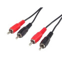 PremiumCord Kabel 2x CINCH-2x CINCH M M 10m