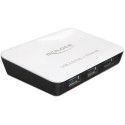 Delock USB 3.0 Hub 3 portový + 1 port Gigabit LAN 10 100 1000 Mb s