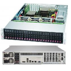 SUPERMICRO 2U chassis 24x 2,5" HS SAS SATA (Dual SAS3 Expander - SFF 8643), 2x920W (80PLUS platinum)