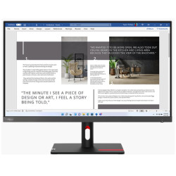 Lenovo ThinkVision S27i-30 LCD IPS 27" 1920 x 1080 6ms 300 nitů 1300:1 100Hz Černá