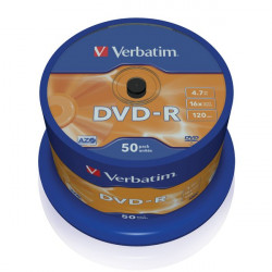 VERBATIM DVD-R 4,7GB 16x 50pack spindle