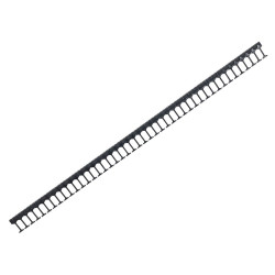 Triton Vyvazovací hřeben, jednořadý pro rozvaděč výšky 42U (1681 mm), výška trnu 75 mm, černý