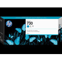 HP originální ink P2V68A, HP 730, cyan, 300ml, prošlá expirace (2021); obal B (viz. popis)